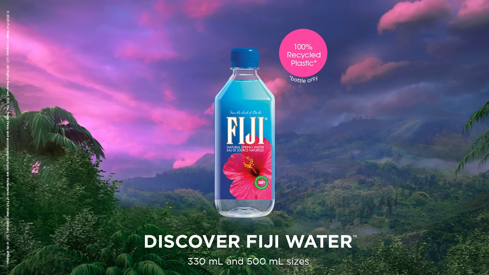 Fiji rPET Bottle Banner